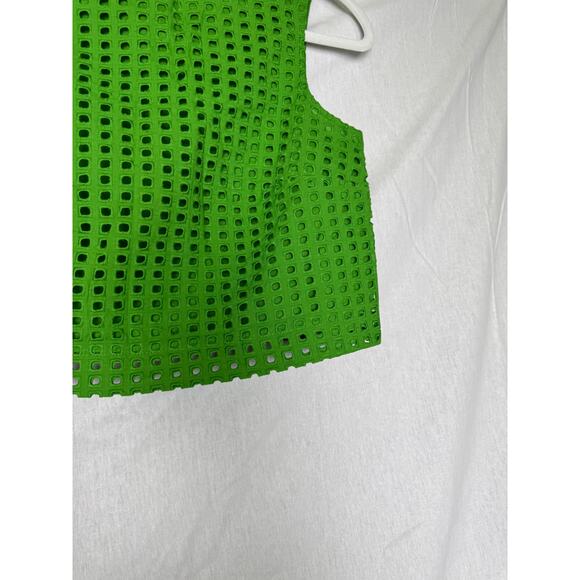 NWT GREEN Kate Spade New York x Target Women's Eyelet Shell Tank Top XXS - Picture 11 of 14